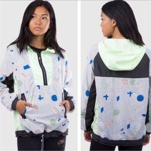 Nike Retro Geometric Windbreaker Jacket